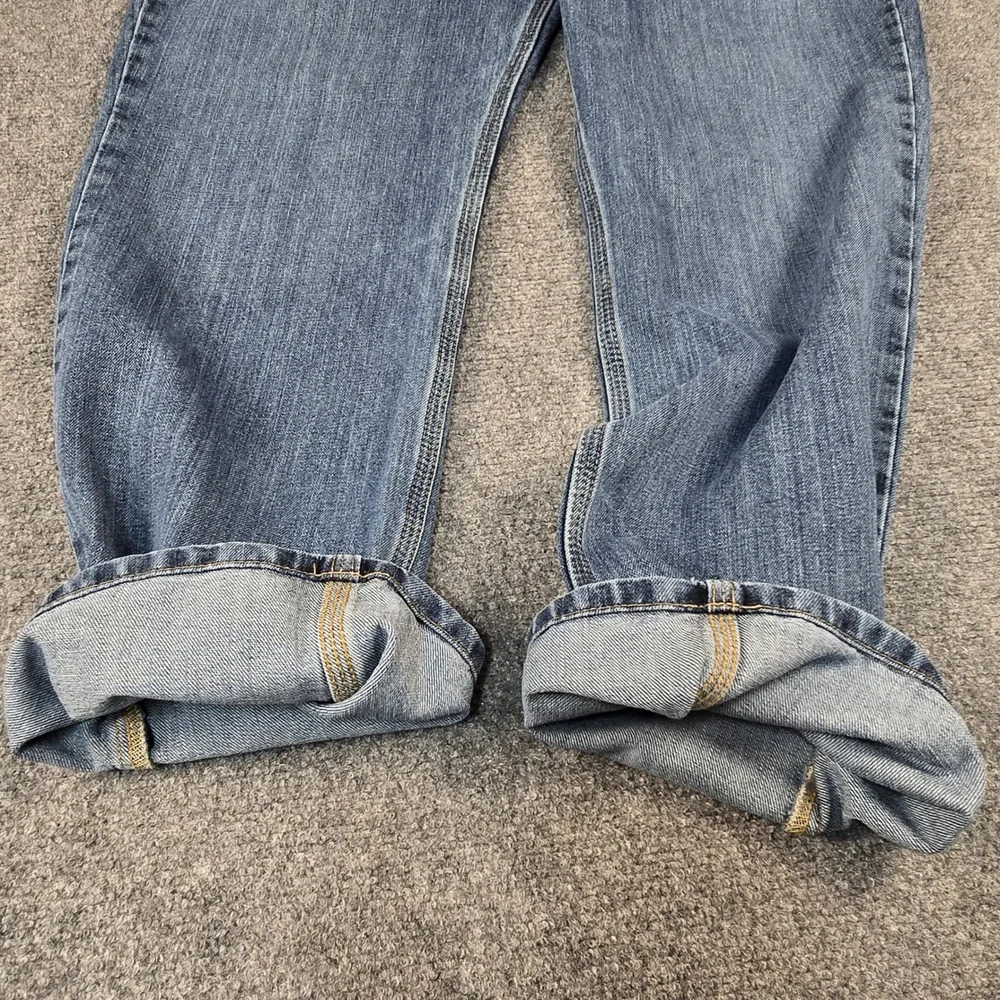 Carhartt Mens Relaxed Fit Straight Leg Jeans Blue Denim 36x30 101483-980